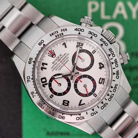 rolex daytona silver